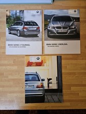 Bmw Serie 3 Touring E Berlina Tripla Brochure Italia 