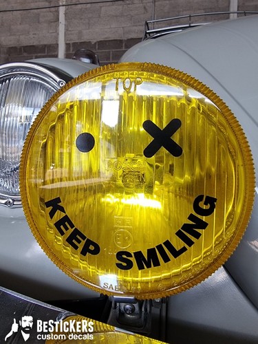 Adesivo keep smiling - 1,