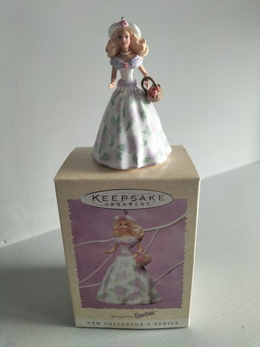 Barbie springtime ornamento - barbie,