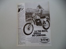 advertising Pubblicità 1981 MOTO SWM RS 250 GS TF1