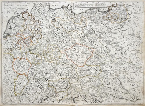 Germania originale incisione - germania,