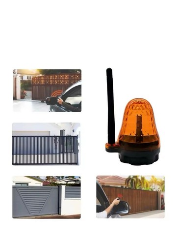 Lampeggiante con atenna led - con,
