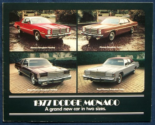 Brochure depliant 1977 dodge - 1977,