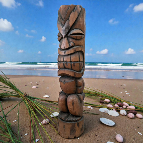 Tiki totem colonna 98cm - a,