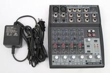 Behringer Xenyx 802 Premium Mixer analogico 8 ingressi 2 bus con alimentatore