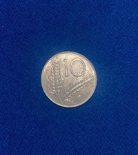 Monete lire italiane 10 lire 