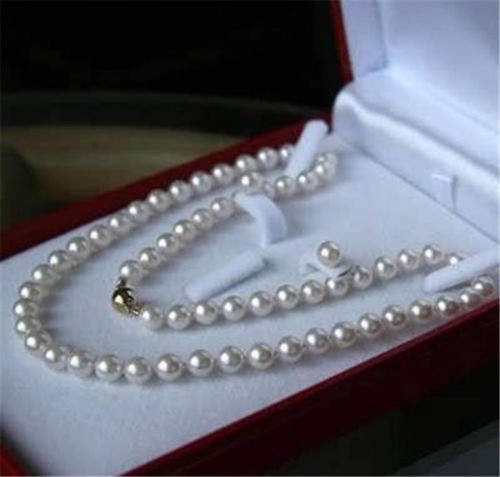 Set orecchini collana perle