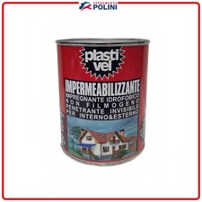 PLASTIVEL IMPERMEABILIZZANTE IMPREGNANTE IDROFOBICO 1000ml INVISIBILE E INCOLORE