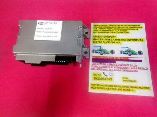 Centralina marelli iaw 16f - marelli,