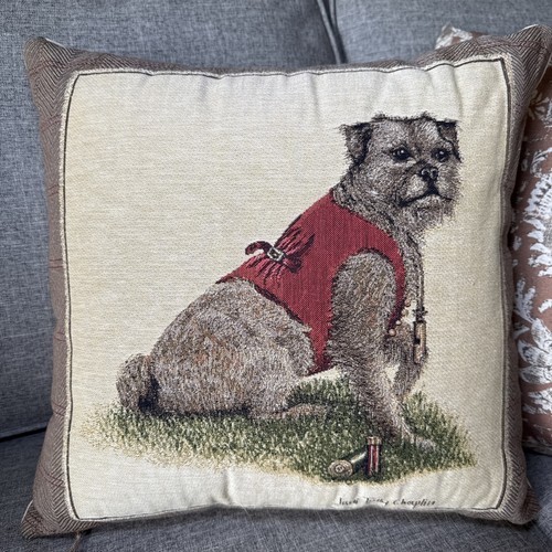 Cuscino arazzo cane hines - cuscino,