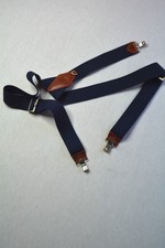 Bretelle Vintage Blu Navy con