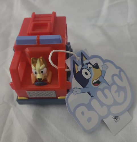 Bluey red camion dei pompieri - red,