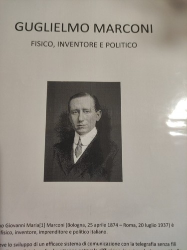 Autografo guglielmo marconi - autografo,
