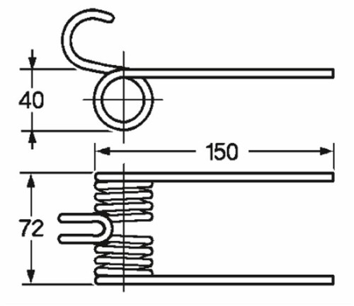 Dente autocaricante ama 150 - ama,