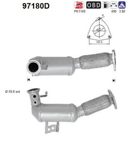 169 230 catalizzatore - kw,