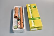 Mollenhauer soprano C flauto dolce in confezione originale usato 115/z346 pero chiaro/g5