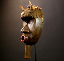 Antica maschera africana dan - antica,
