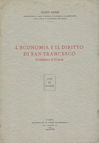 Guido guidi economia e - e, il