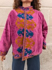 Giacca Velluto Suzani corto