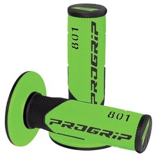 MANOPOLE CROSS ENDURO PROGRIP LUNGHEZZA 115MM DIAMETRO 22 25 801-138 NERO/VERDE