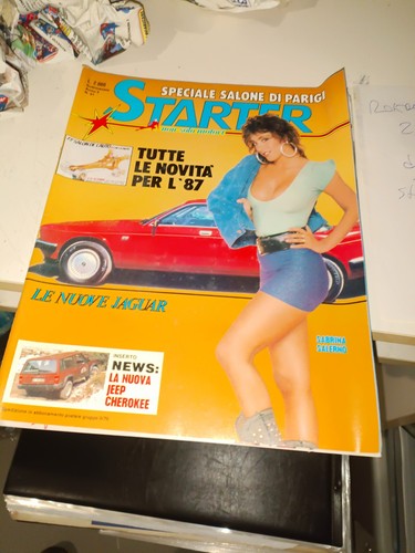 Starter rivista auto - starter, copertina