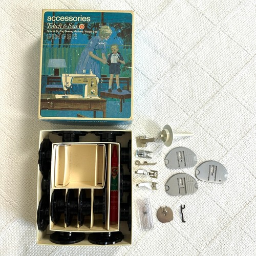 Kit accessori vintage singer - accessori,