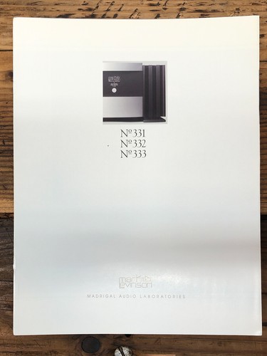 Mark levinson 331 332 333 - mark, n.