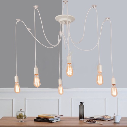 Lampadario retrò industriale