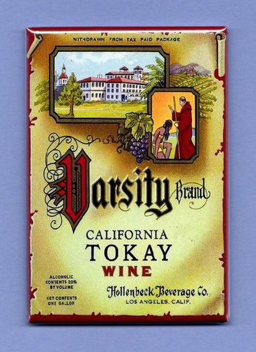 California wine label 2x3 - wine,