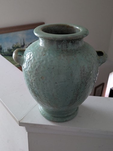 Vaso due manici ceramica - a,