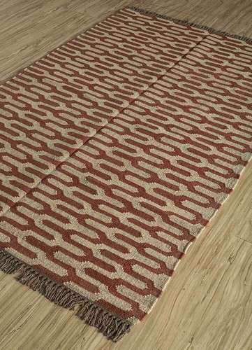 Tappeto boho lana kilim juta - boho,