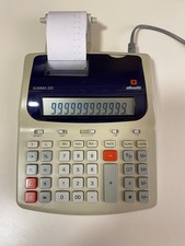 Calcolatrice Olivetti Summa 220 – Funzionante, in ottimo stato