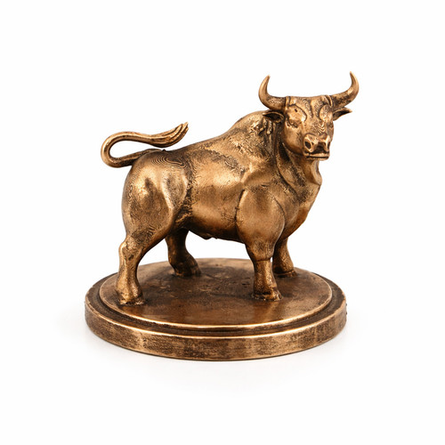 Toro statua in bronzo - toro,