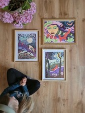 Serie opere arte quadri - opere, d'arte