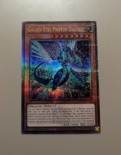 DRAGO FOTONICO OCCHI GALATTICI Quarter Century RA04-EN008 1°ed  Nuova Artwork!!