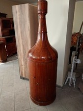 Mobile bar vintage In Noce Nazionale, Forma Bottiglia