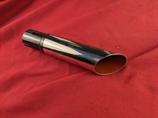 Terminale scarico finale marmitta acciaio inox auto d'epoca Alfa Romeo