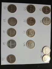 MONETE DA 500 LIRE ANNI 50/60