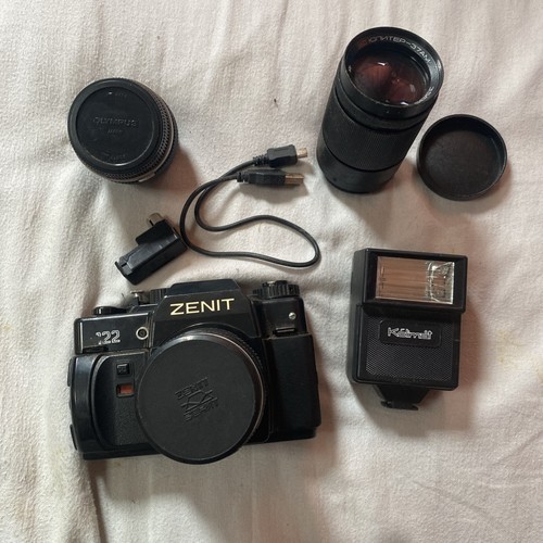 Zenit 122 fotocamera vintage