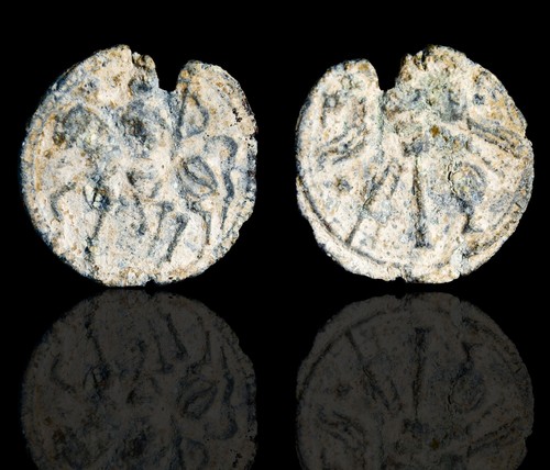 Gettone amuleto piombo - gettone/amuleto,