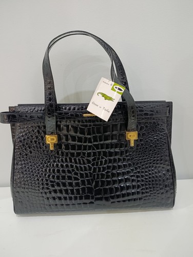 Rara borsa vero coccodrillo - borsa,