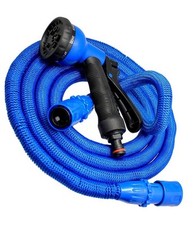 Tubo Da Giardino Estensibile Allungabile Con Pistola Annaffiatore 15 Metri