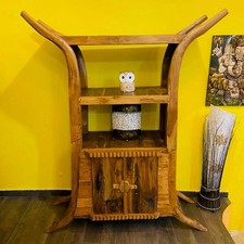 Mobile Etnico Credenza in Teak libreria wabi sabi