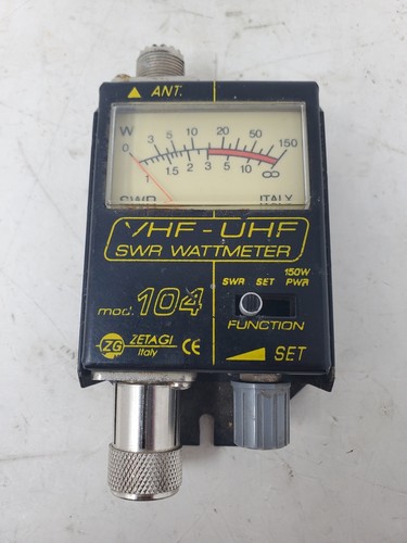 Wattmetro zetagi 104 vhf uhf - zetagi,