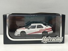 Alfa Romeo 155 V6 Ti 1996 Plain Color model White Hpi-racing 1:43 Limited