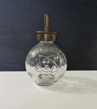 ANTICO RARO OLIATORE MICHAUX BOCCIA DI VETRO STELLA N.3  AUTO OFFICINA VINTAGE