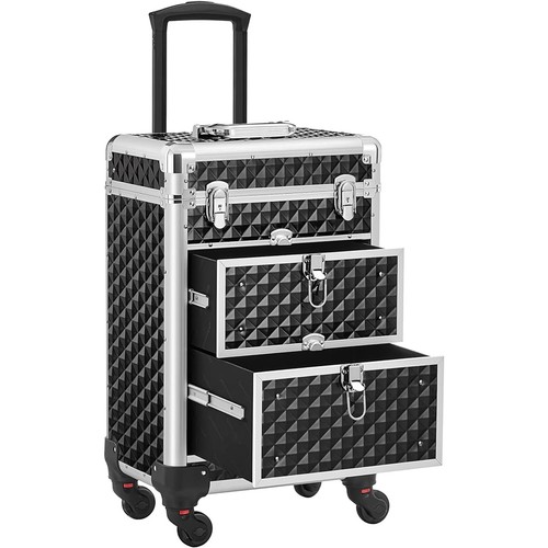 Trolley makeup alluminio - trolley,