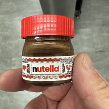 Holiday nutella mini glass - glass, jar
