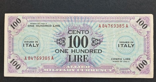 Allied military currency 100 - currency,