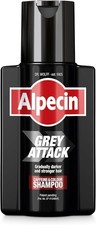 Alpecin GreyAttack Shampoo Colorante Capelli Uomo 1x200ml |Capelli Grigi, Caduta
